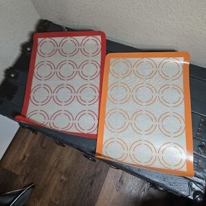 Silicone Baking Mats NWOT Set Of 2 Miu France